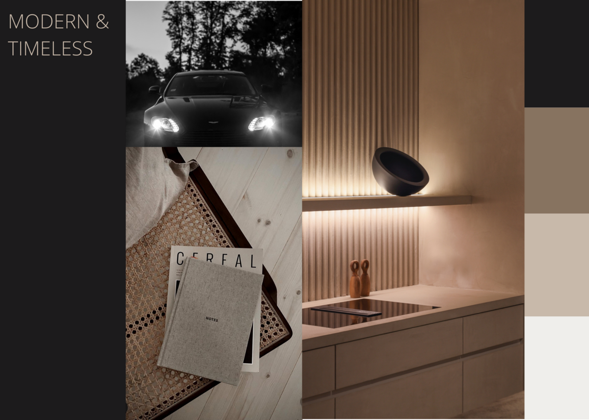 Interior Design A+M by AMS Solution Webdesign and Branding - Mood Board