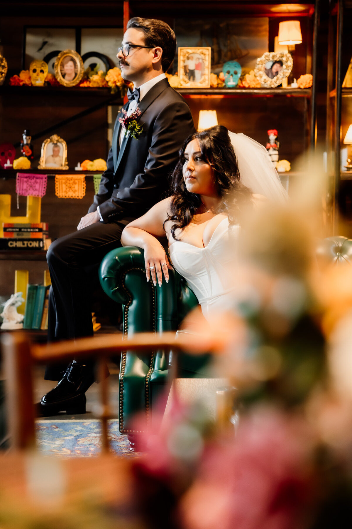 Archer Inspired Photography - Christina and Jake Wedding - Smog Shoppe Los Angeles - First Look and Couple Photos-220