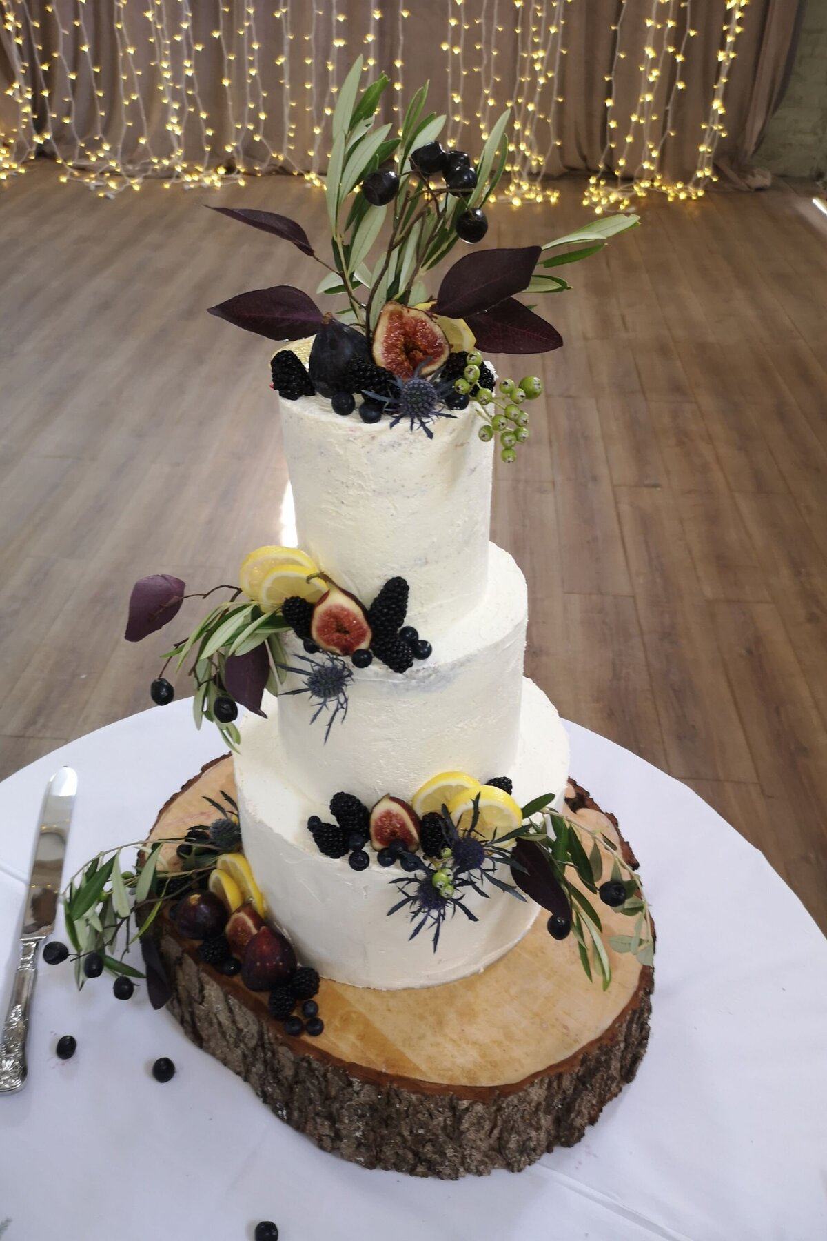 fruitbuttercreamedcake