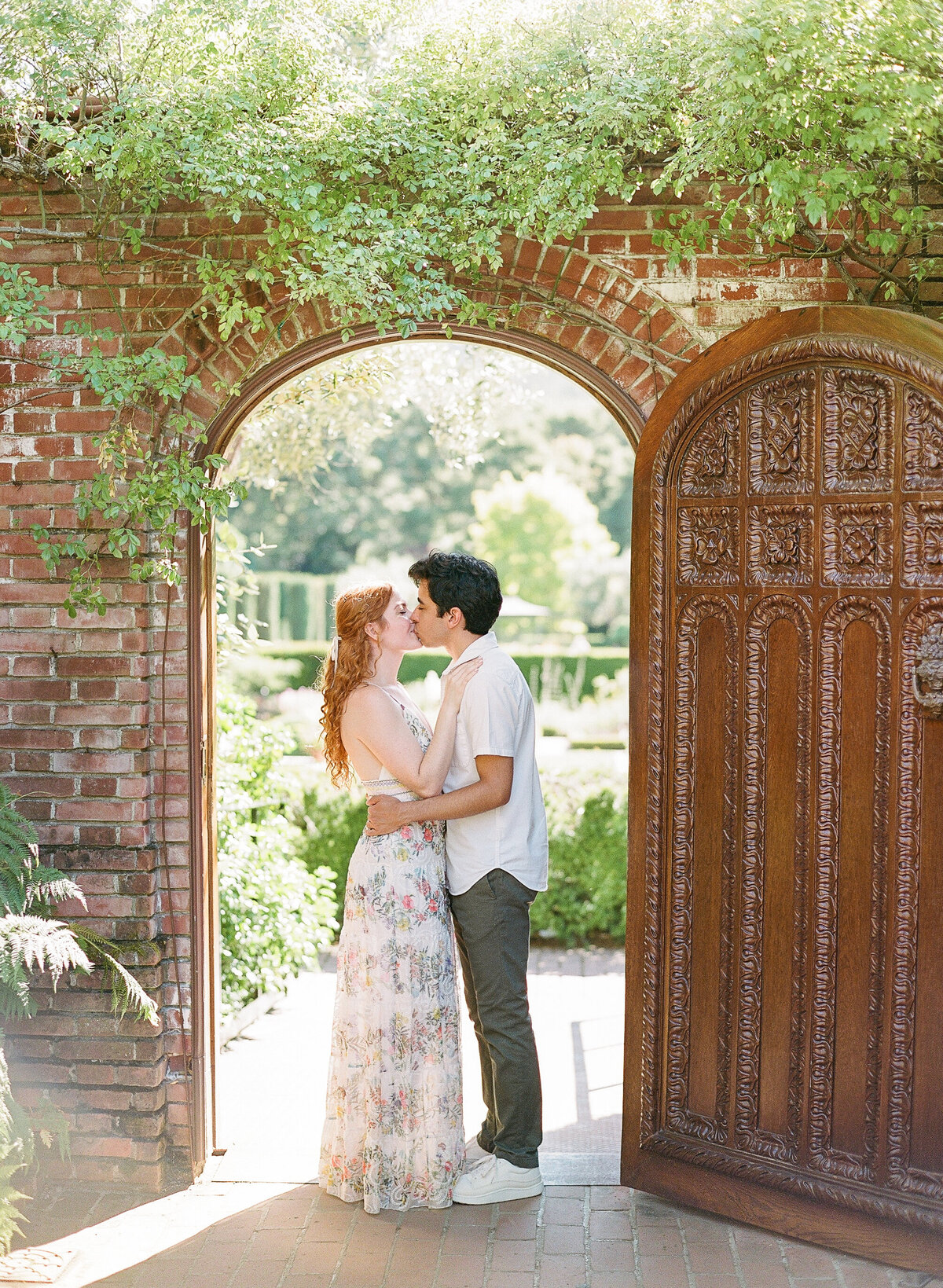 Filoli engagement photos in summer-7