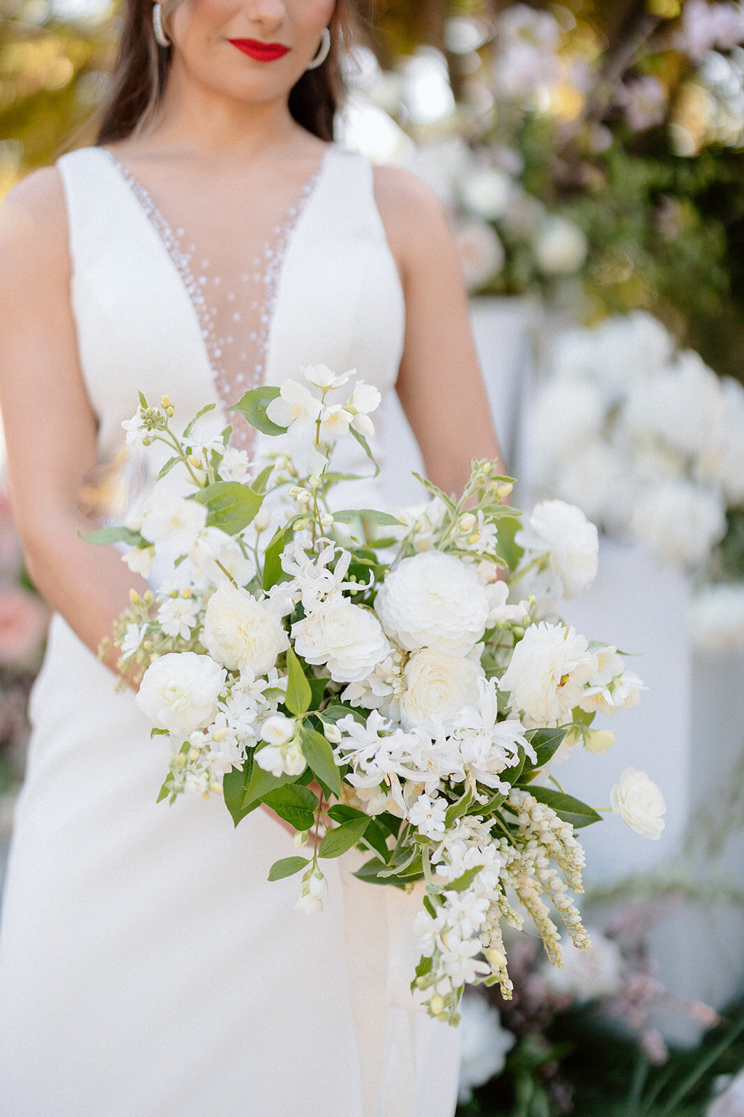 Bridal bouquet detail | Bella Fleur