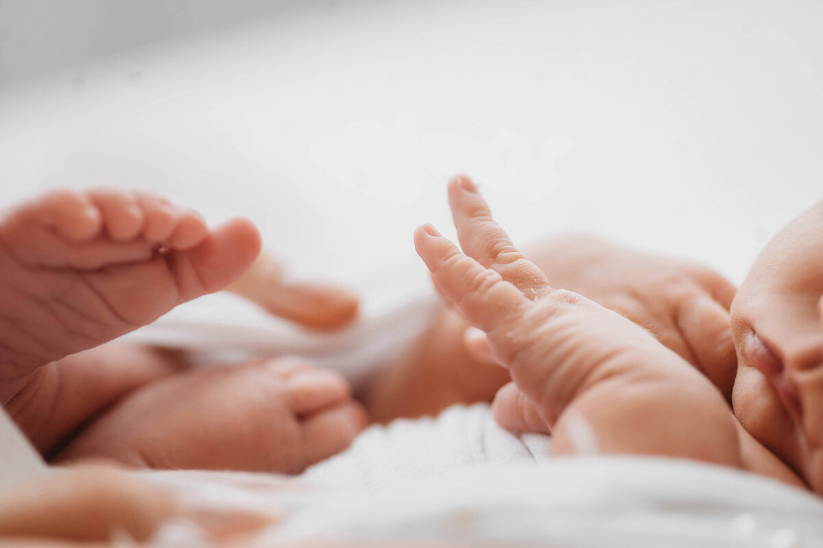 Lifestyle Newborn Photoshoot in Charleston, SC.