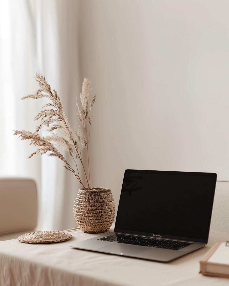marga888_A_zoomed-in_shot_of_a_black_MacBook_on_a_cream-color_9b549e76-0553-47d9-a6e3-b4ae7a82c915_2