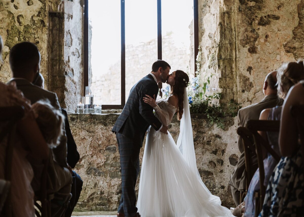 Ceremony in Manorbier castle