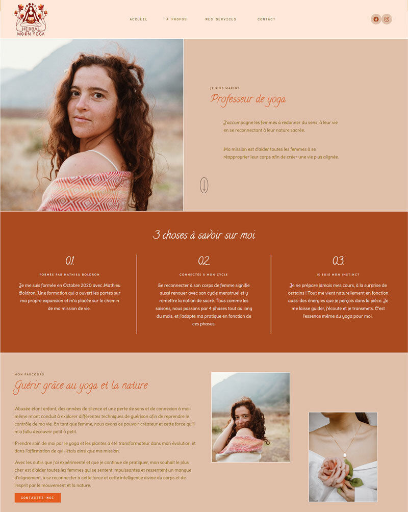 Site prof de yoga
