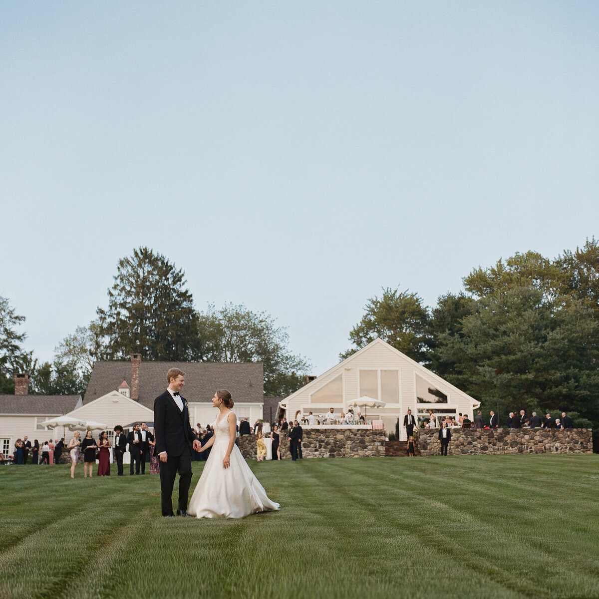 Annalise & Jonathan Tented Private Residence Connecticut Wedding-10