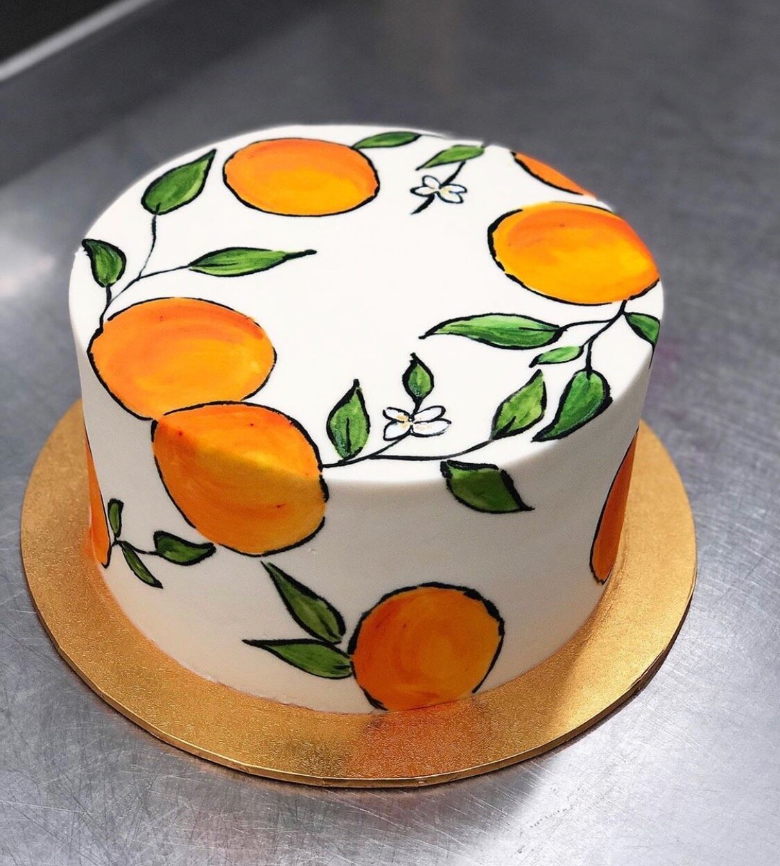 Painted Cakes Kelsey Elizabeth Cakes