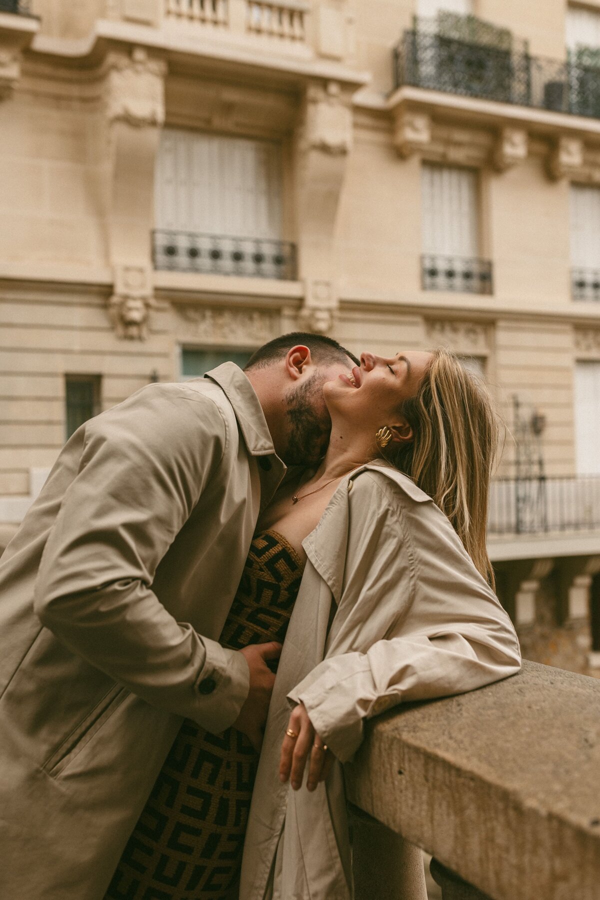 Tender couple pose in Tennessee engagement session