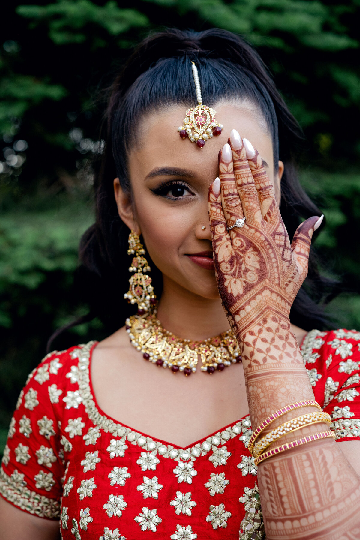 Detroit wedding mehendi