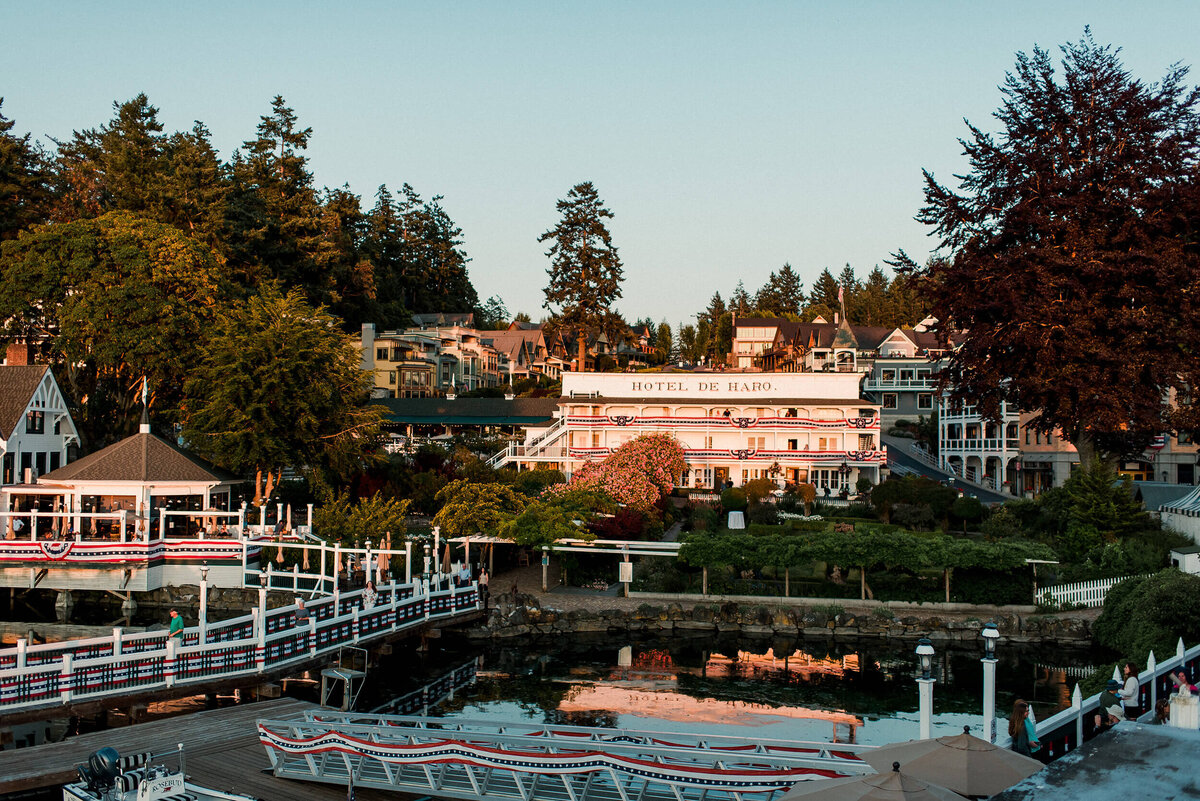 Roche Harbor Resort Wedding