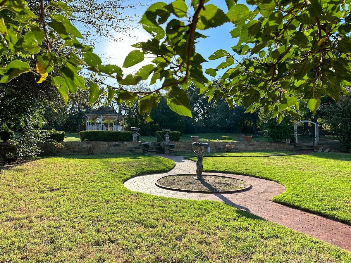 Lewcy Manor Backyard