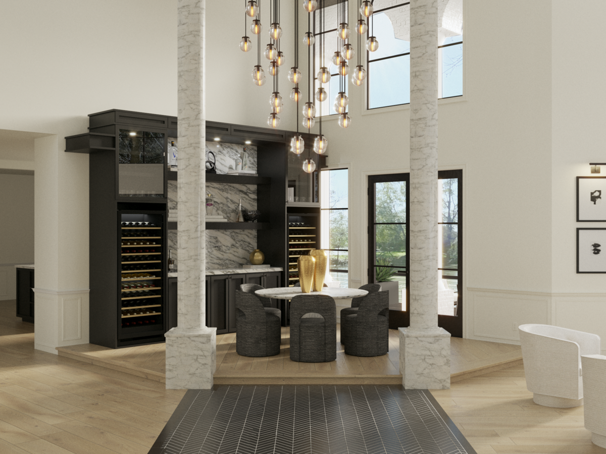S. Chaplan - Bar Lounge Rendering