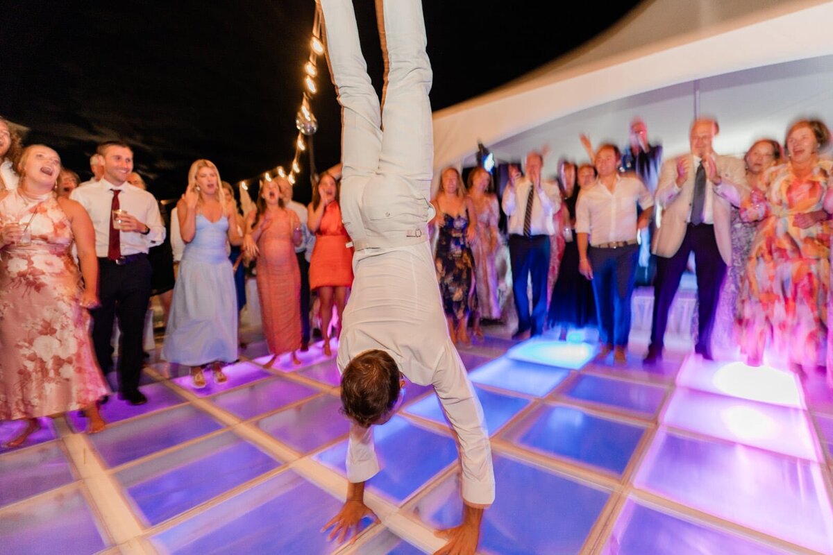 The Isles Beach Club Wedding | Blue Satin Bee 48