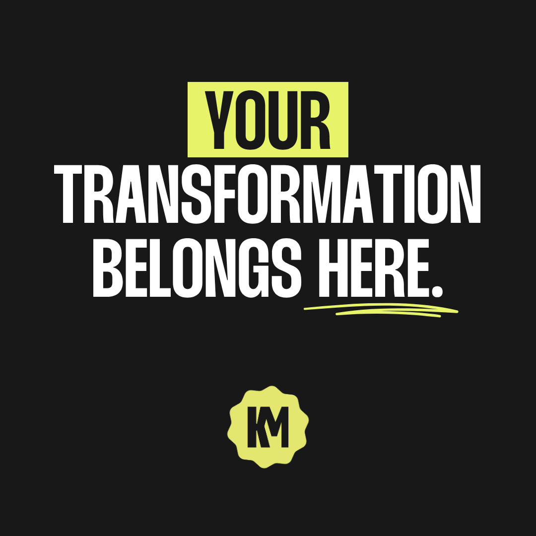 Your Transformation Belongs Here 