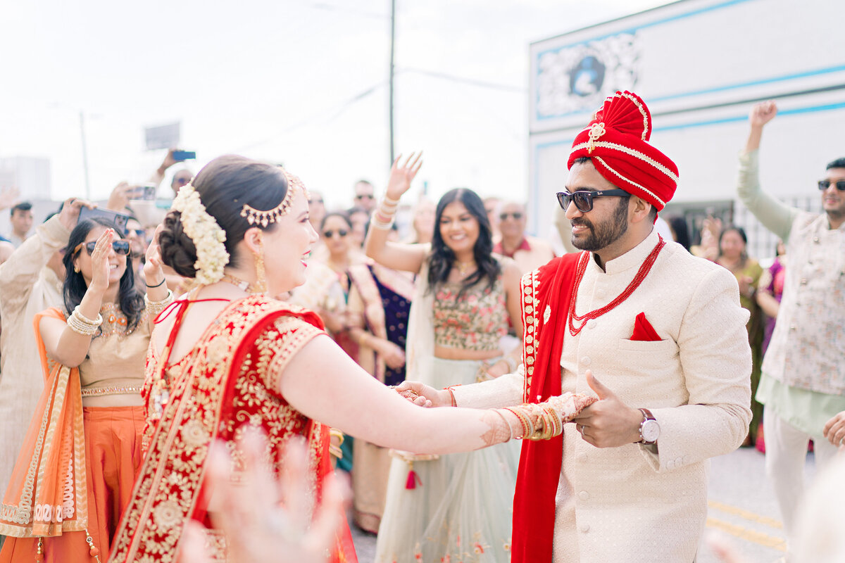 14 - Rialto Theatre Tampa Indian Wedding Bride & Groom - Tampa Bay Wedding Planner