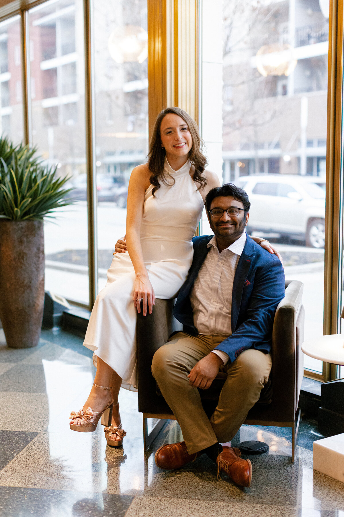Ivan & Louise Wedding Photography - Wedding Photography Indianapolis - Bottleworks Hotel Engagement Session