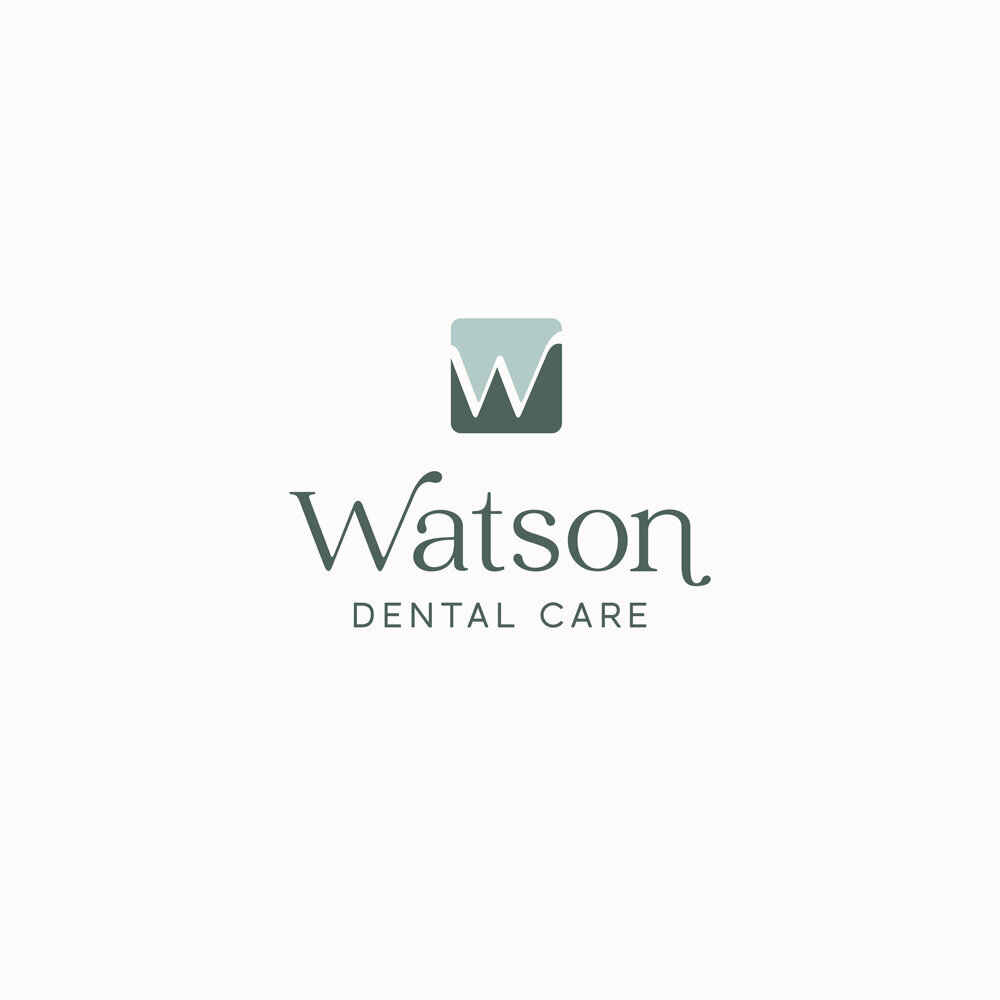 dentist logo design for watson dental