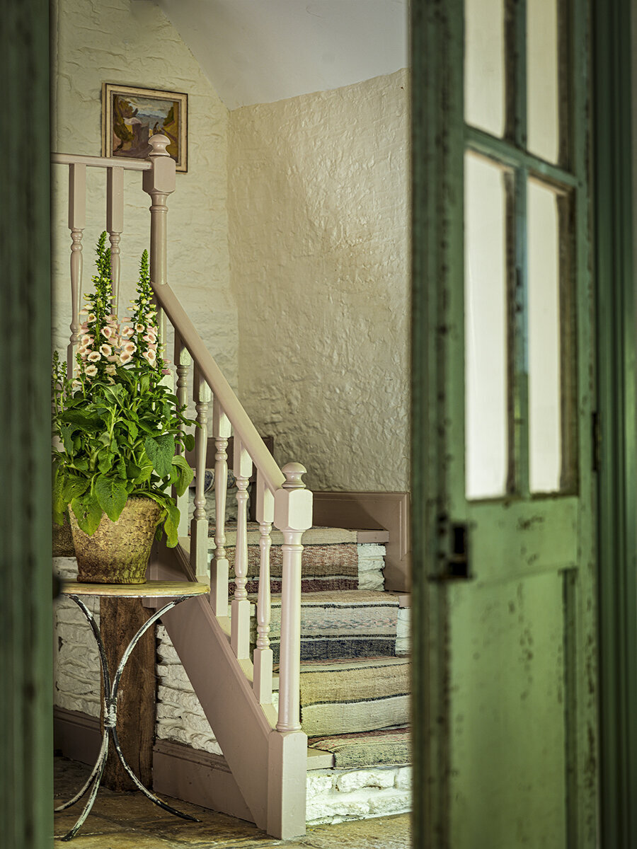 Create - Lisa Mehydene - hall with Fox Gloves & Stairs lr