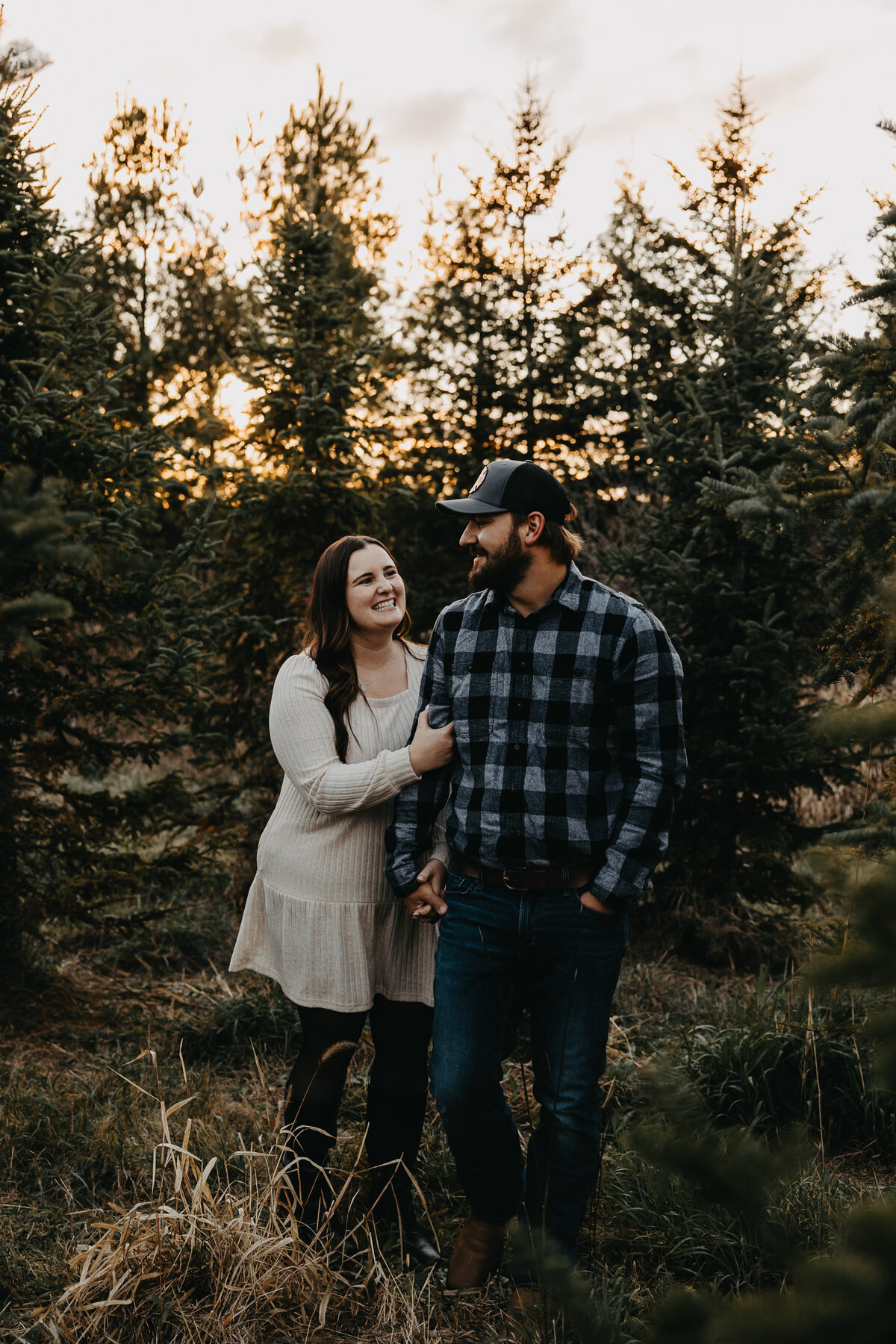 Sheboygan Wisconsin Couples Holiday Photos