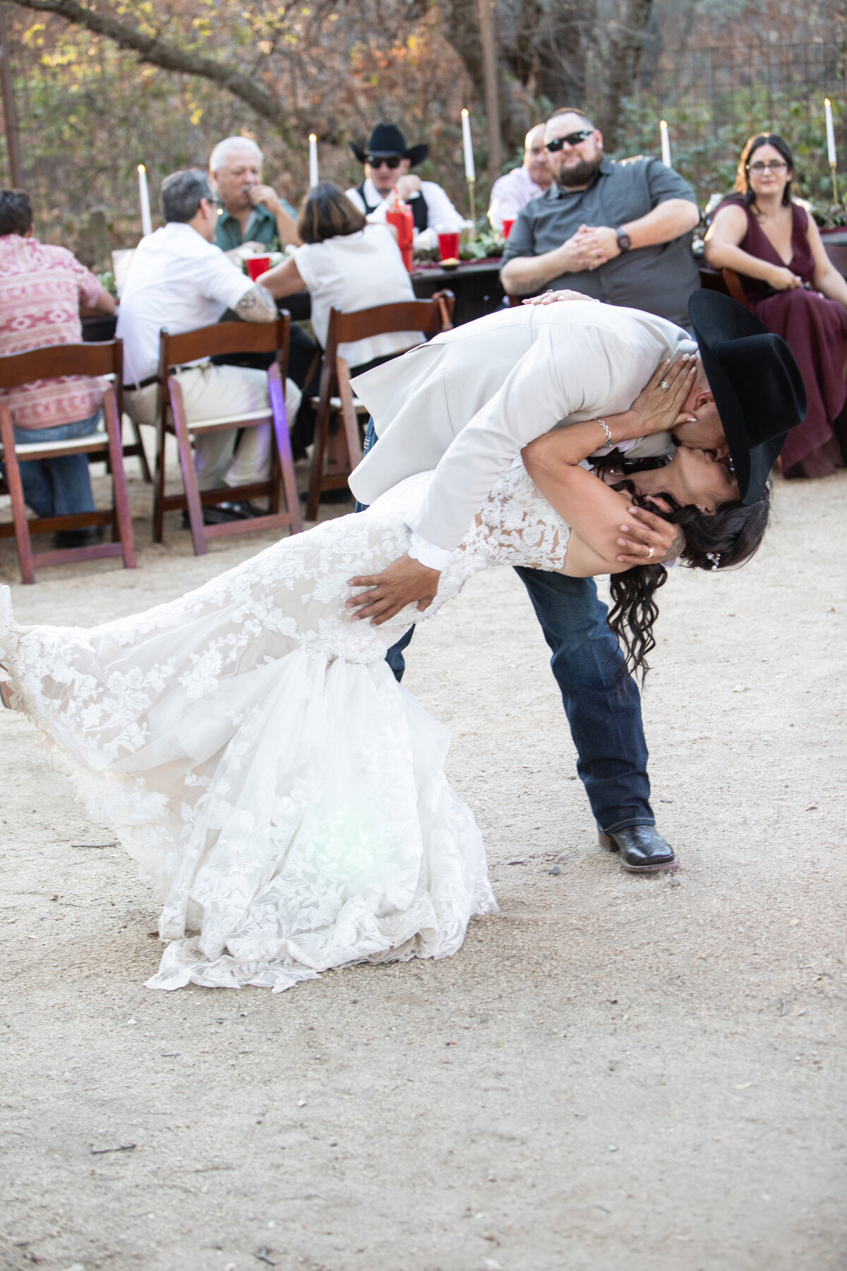 first dance dip shot