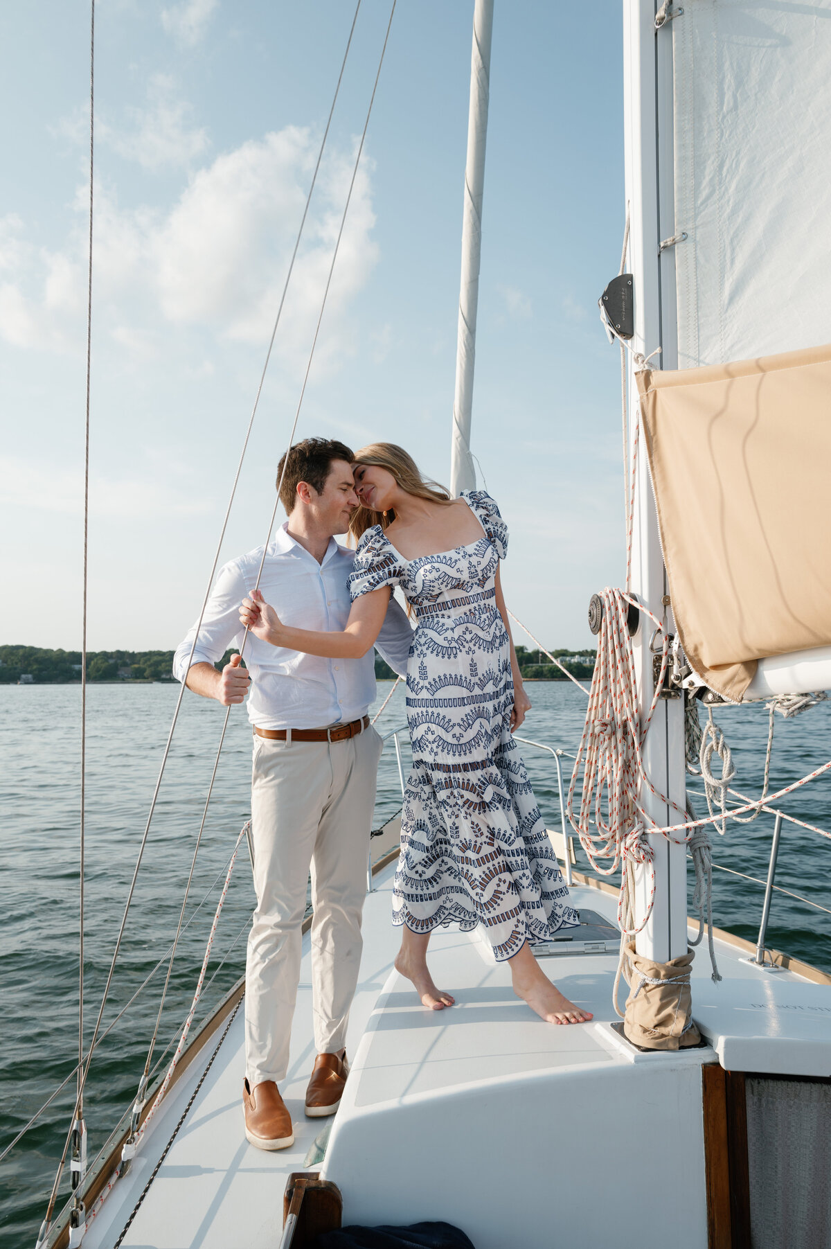 Chatham Sailboat Engagement Session 8