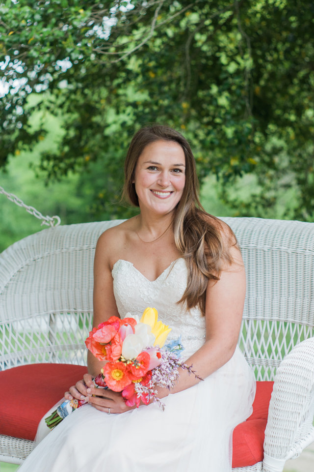 Barn wedding photographed at White Fence Farm by Boone Wedding Photographer Wayfaring Wanderer. White Fence Farm is a gorgeous venue in Trade, TN.