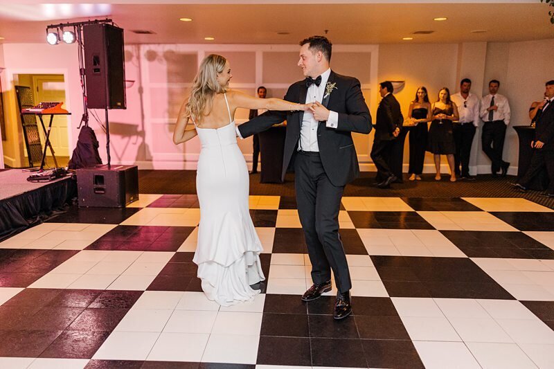 Wedding Reception at Evansville Country Club248