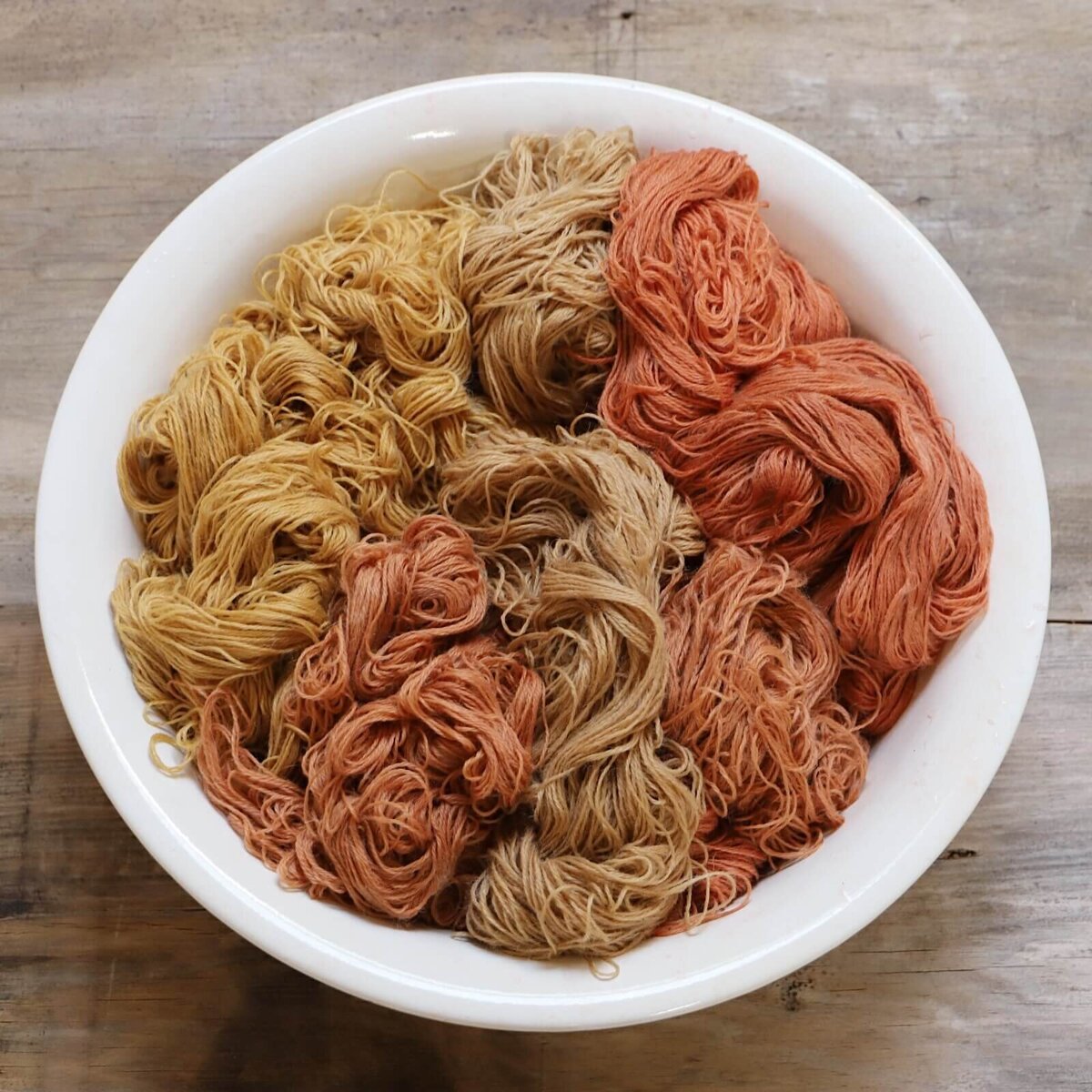 Natural dyeing