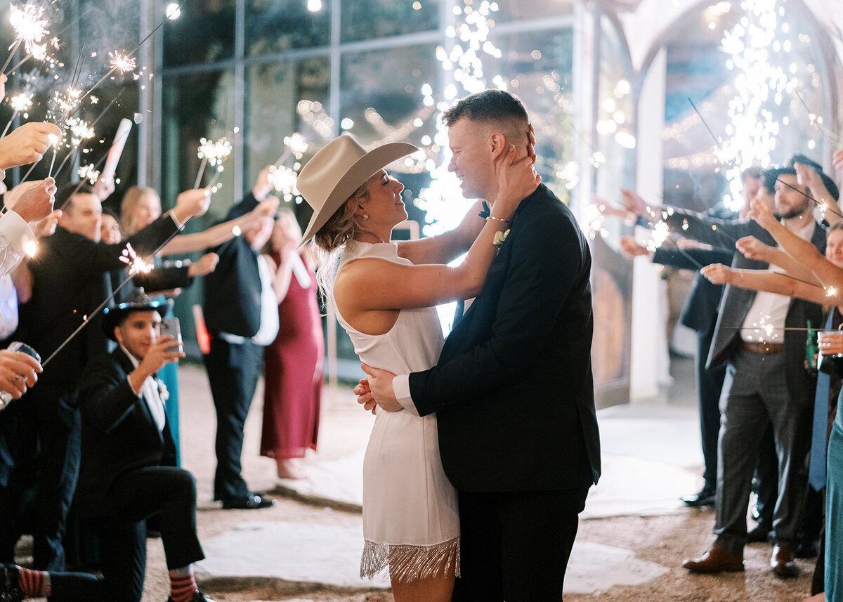 Barr-Mansion-Austin-Wedding-Sparklers-Exit