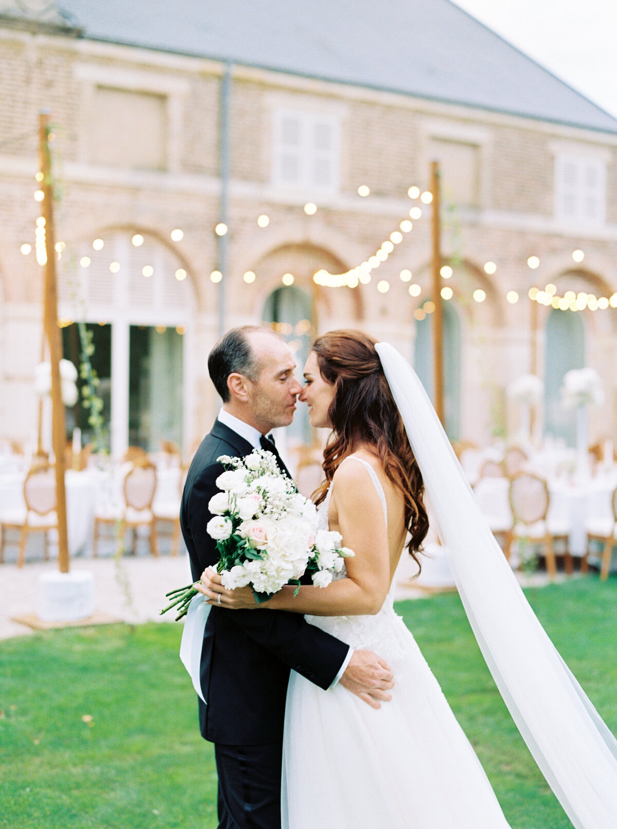 Wedding photography at Chateau de Varennes in Burgundy, France - 21