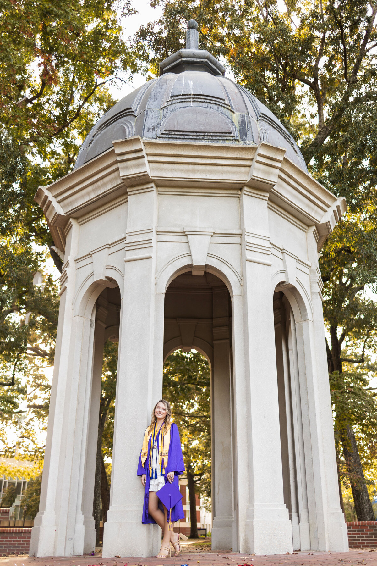 East Carolina Cap and gown session