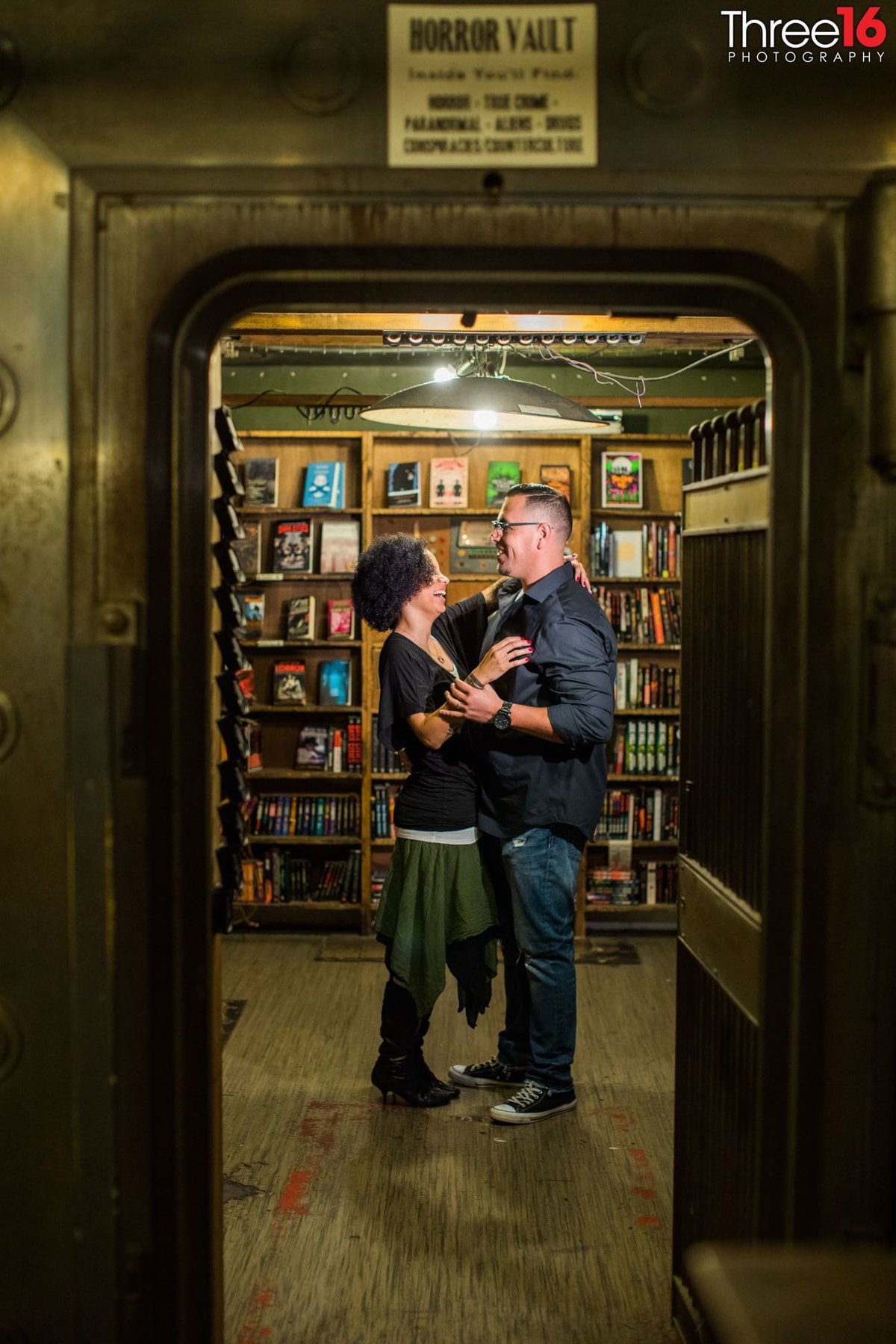 The Last Bookstore Engagement Photos Los Angeles County Weddings Professional Photography