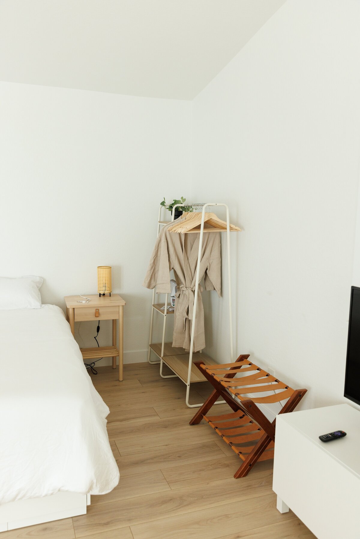 bathrobes in luxury airbnb
