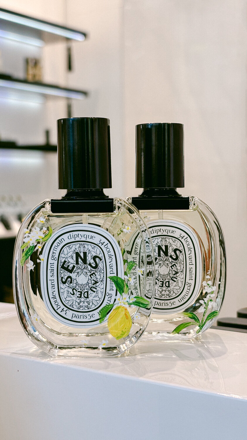 BottlePainting Diptique Fragrance Eau des Sens