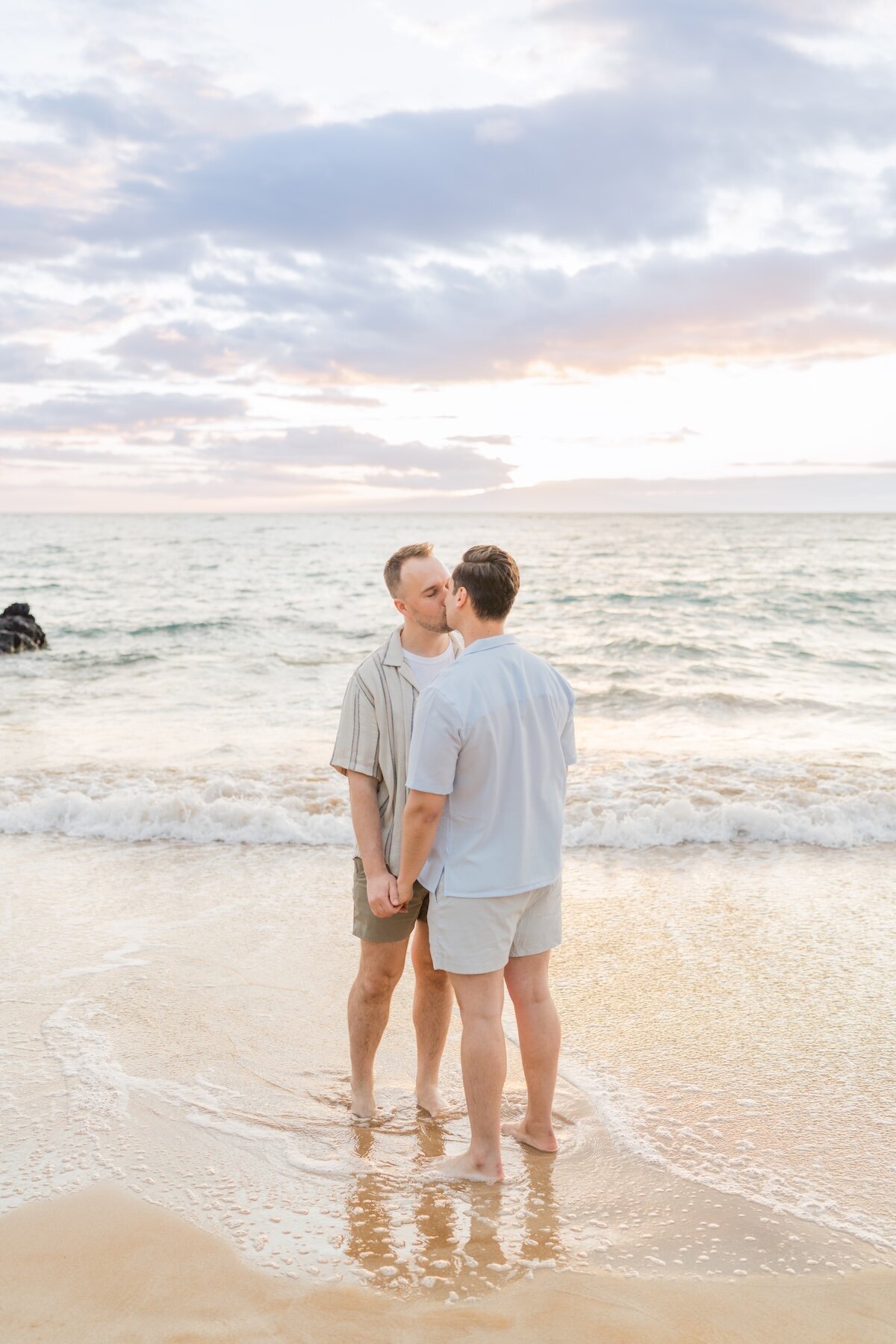 Maui Proposal package at sunset in Hawaii