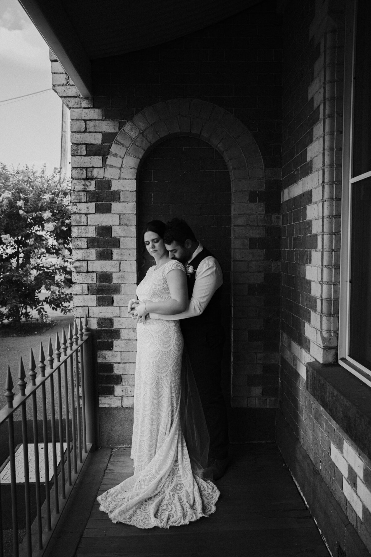 City Bridal Portrait Melbourne Bells Hotel South Melbourne Wedding Venue Photography. Sapphire and Stone Photography