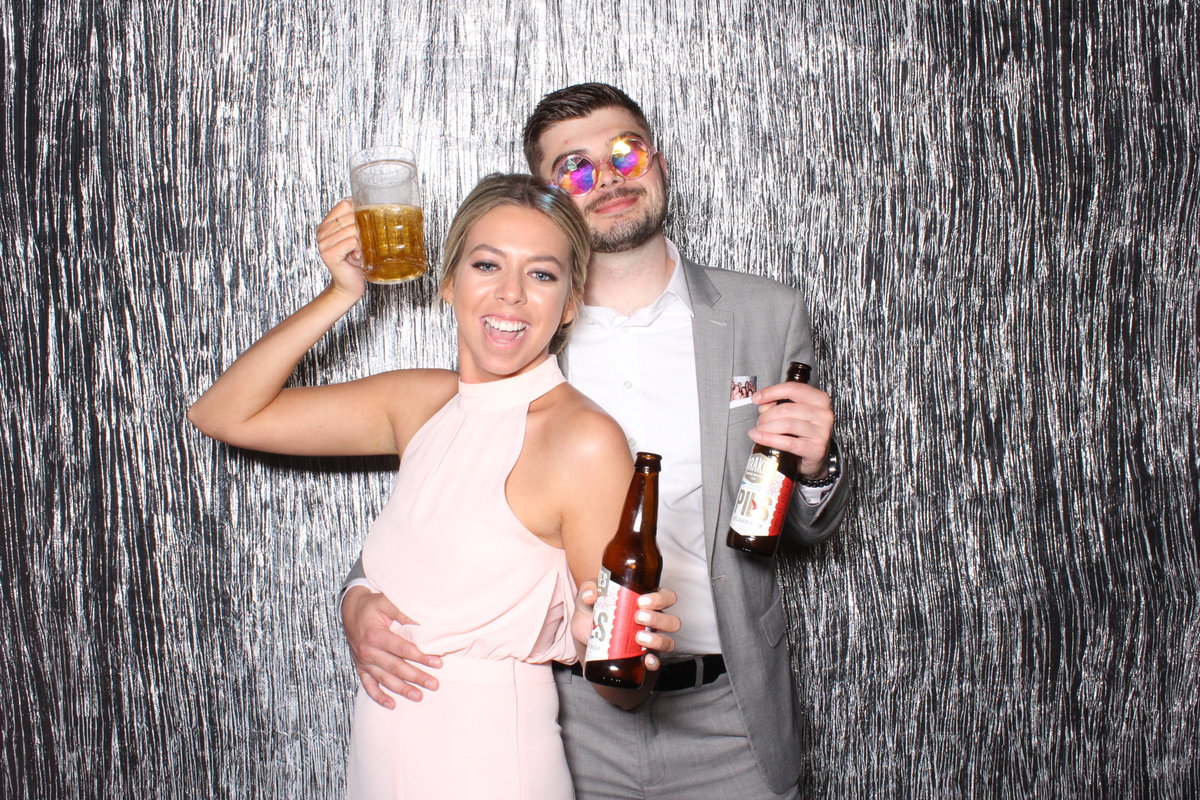 in love wedding photo booth