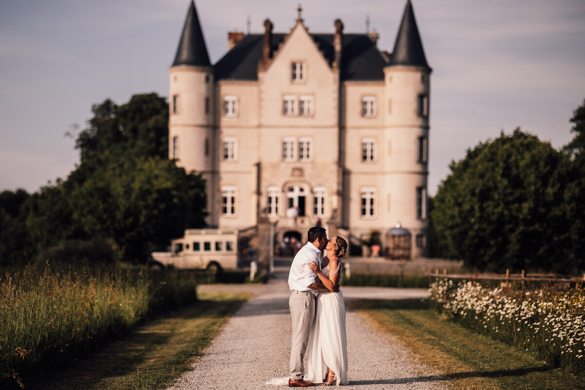 Michael & Judith's Escape to the Chateau Wedding at Chateau de la Motte Husson-83
