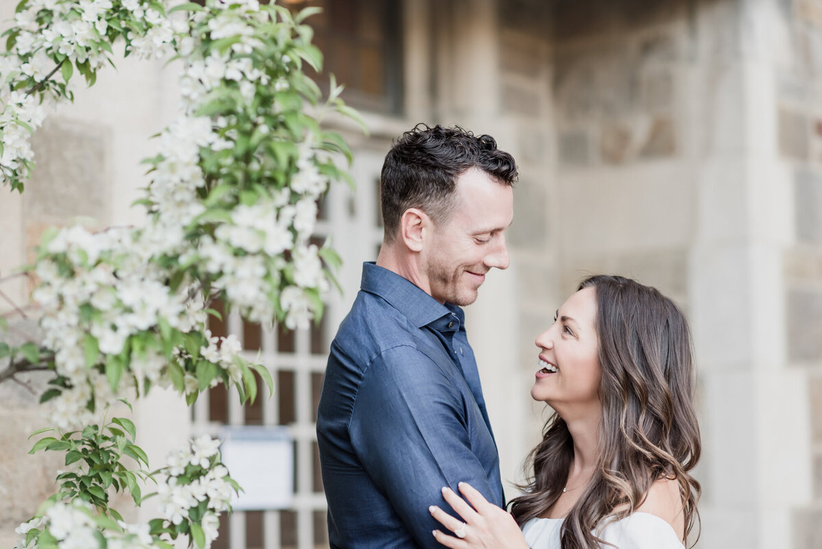 SPRING ANN ARBOR ENGAGEMENT SESSION AT THE LAW QUAD WITH KARI DAWSON3
