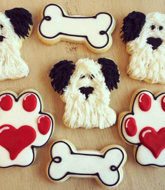 custom dog cookies