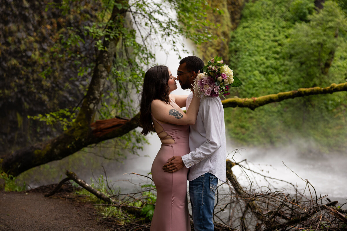 Horsetail Falls Elopement