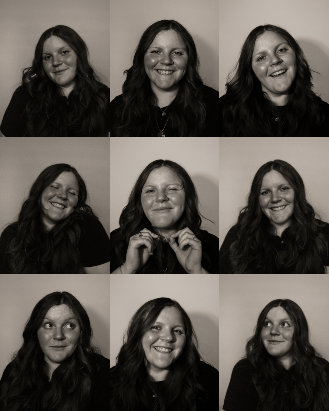Kennedy Comito Photos editorial/magazine headshot collage 