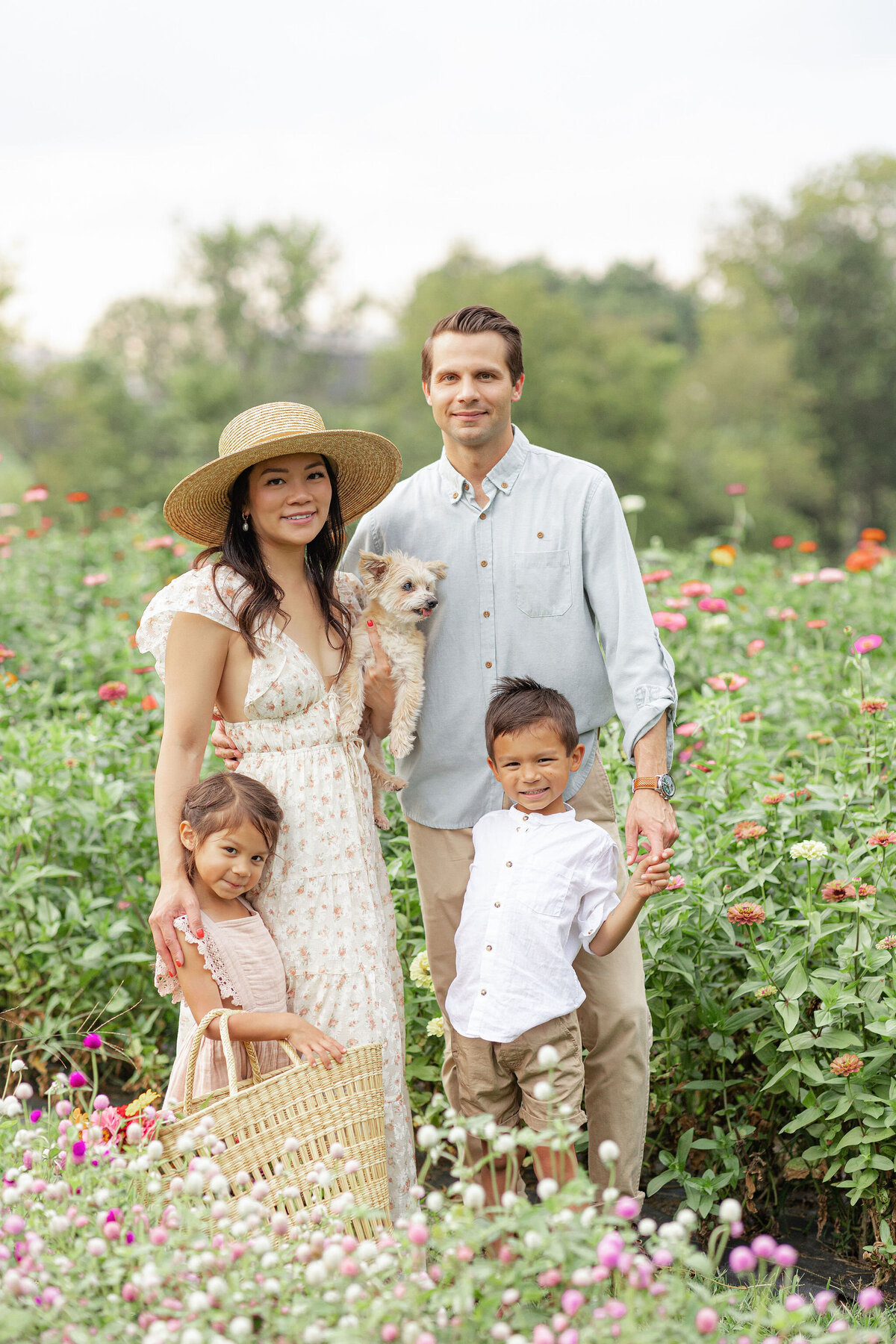 Family photo at Chickapoo farm