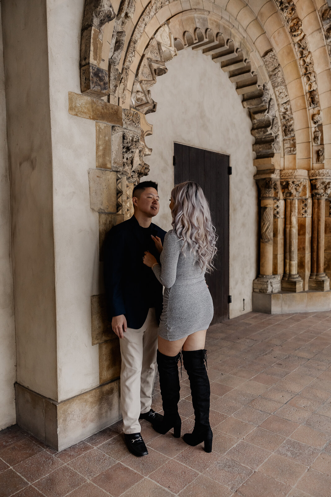 Engagement Photos at The Cloisters, NYC
