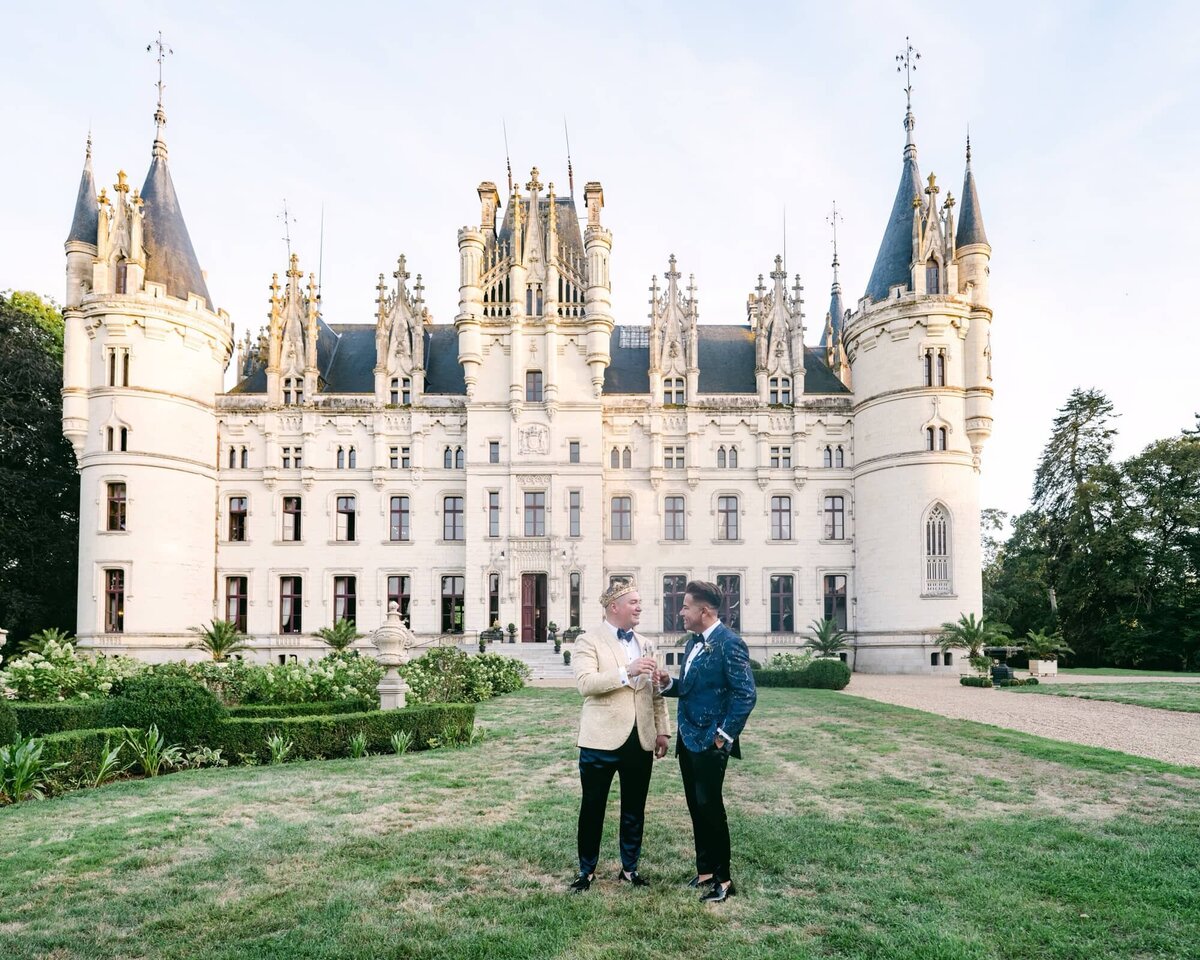Destination wedding in France - Chateau Challain - Serenity Photography - 69
