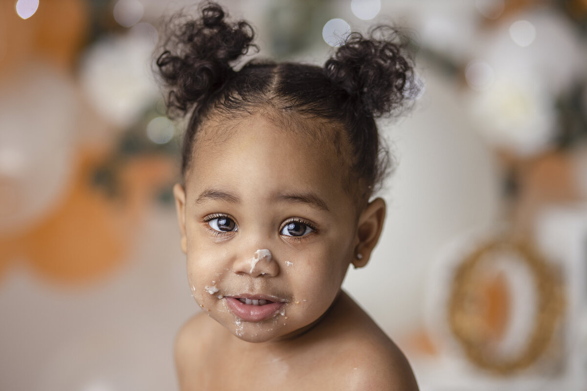 cake smash photography in Fayetteville Georgia