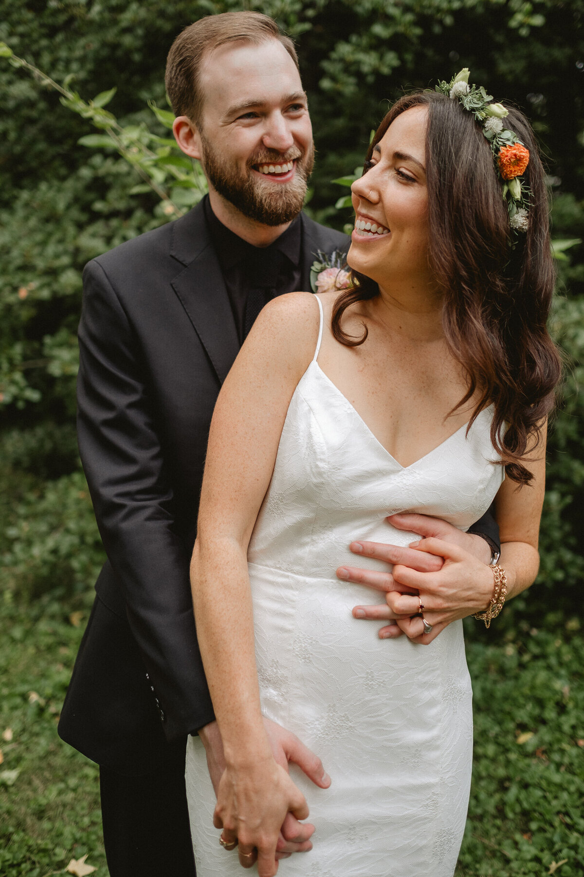 documentary photographer garden greenhouse wedding-145