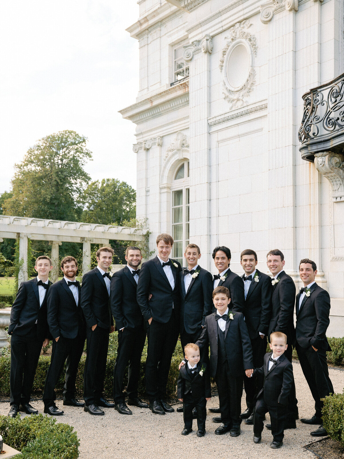Rosecliff Mansion Newport RI Wedding Photos-Halie Child Photography-168