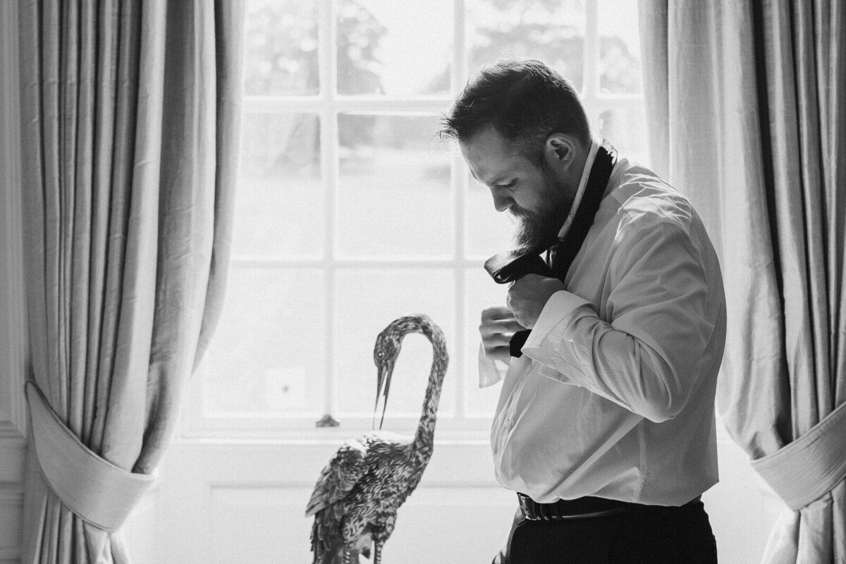 Elegant Wedding at Hinwick House, Northamptonshire - Destination Wedding Photography-55