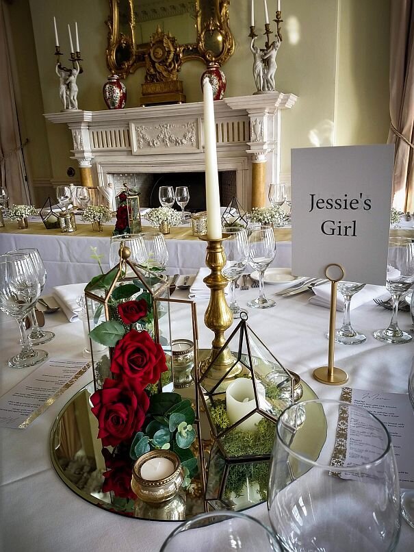 Rich red and gold wedding 7